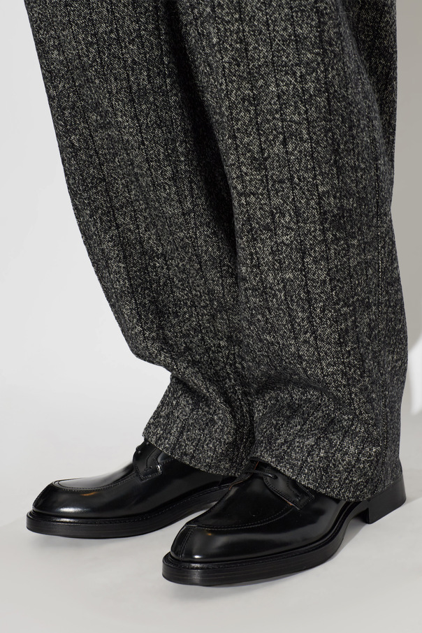 Dolce & Gabbana Leather Derby Shoes