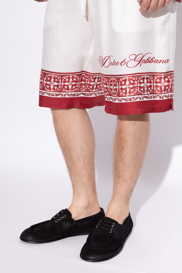 Dolce & Gabbana Sapatos de camurça