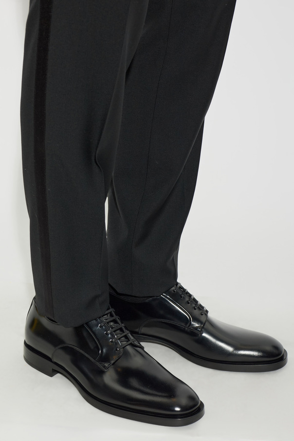 Dolce & Gabbana Sapatos derby em pele