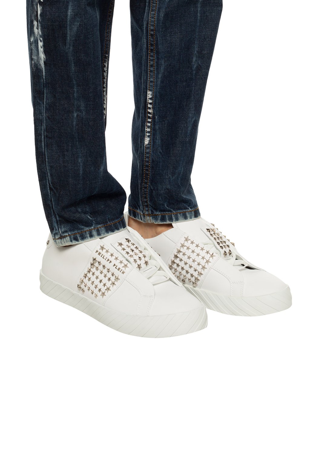 philipp plein studded sneakers