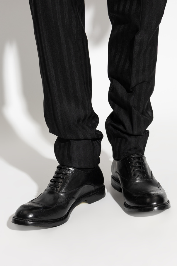 Dolce & Gabbana Leather shoes with a vintage effect