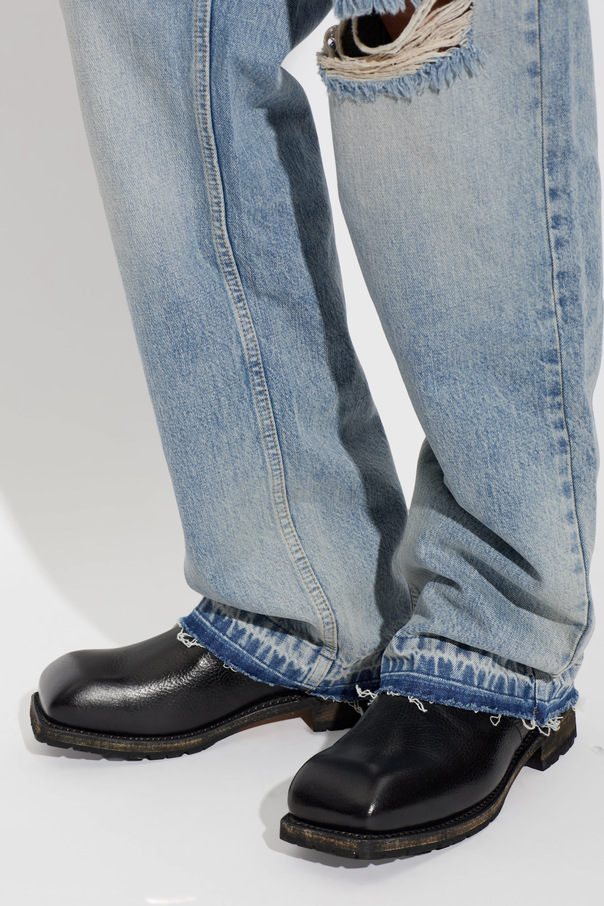 Our Legacy "Engine" leather shoes