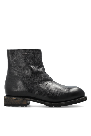 "Engine" leather shoes