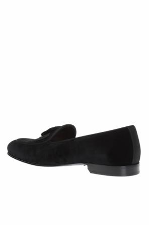 dolce glossy & Gabbana Loafers with a bow