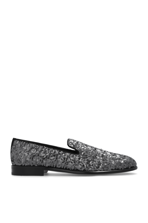 Slip-on shoes with sequins od Dolce & Gabbana
