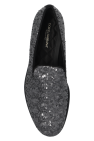 Dolce & Gabbana SILVER Slip-on shoes with sequins