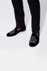 Dolce & Gabbana Leggings mit Logo-Bund Schwarz ‘Leonardo’ loafers