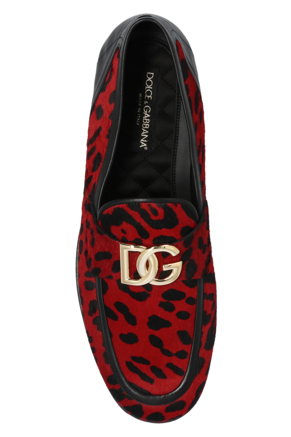 Dolce & Gabbana mit Kristallen Gelb Leather loafers