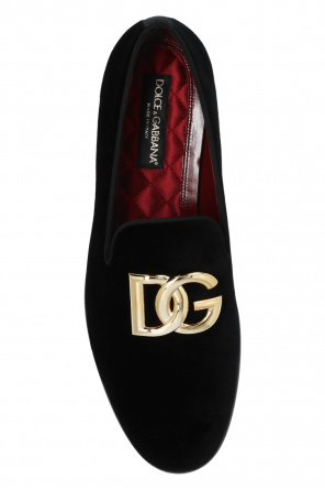 Чорні вовняні штани dolce gabbana ‘Leonardo’ loafers