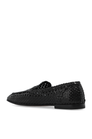 Dolce & Gabbana Zapatos de cuero tipo loafers