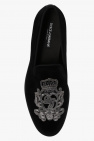 Dolce & Gabbana BLACK Velvet loafers