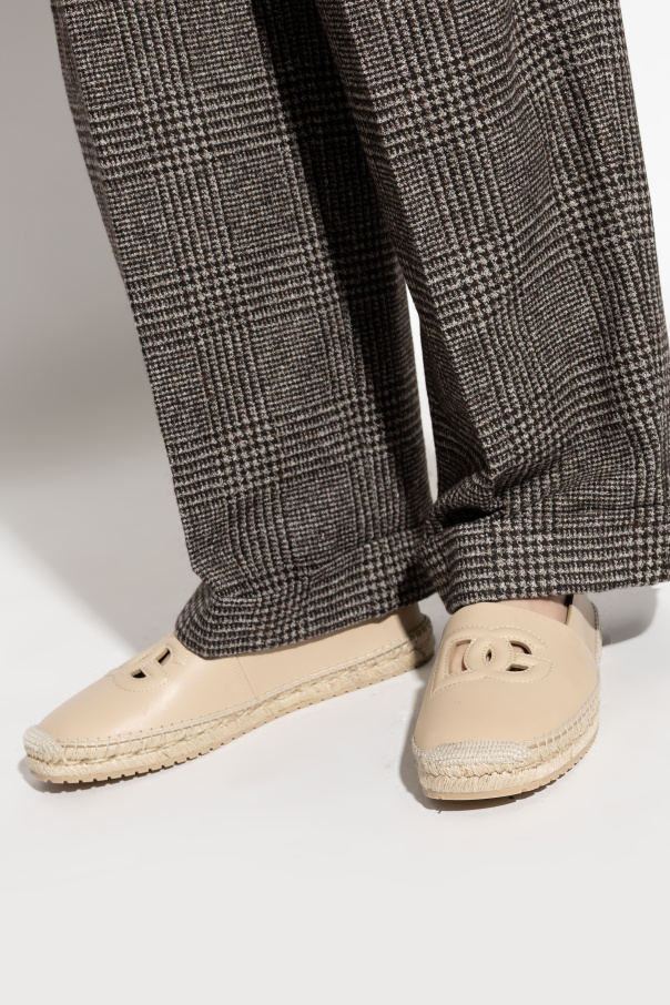 Dolce & Gabbana Leather espadrilles