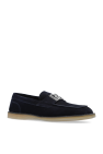 Dolce & Gabbana NAVY BLUE ‘New Florio’ suede loafers