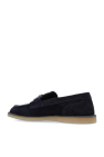 Dolce & Gabbana NAVY BLUE ‘New Florio’ suede loafers