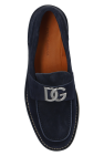 Dolce & Gabbana NAVY BLUE ‘New Florio’ suede loafers