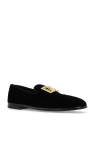 Dolce & Gabbana BLACK Velvet loafers
