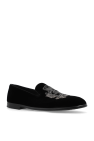 Dolce & Gabbana BLACK Velvet loafers
