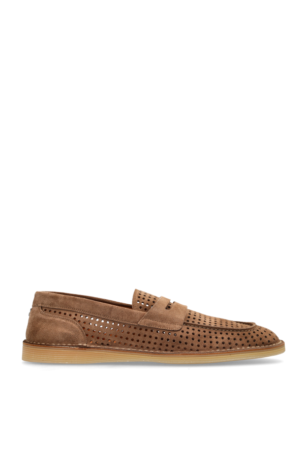 Suede shoes type loafers od Dolce & Gabbana