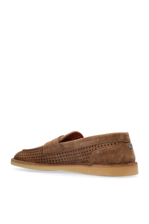Dolce & Gabbana Zapatos de ante tipo loafers
