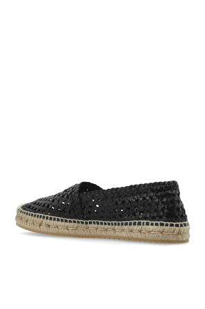 Dolce & Gabbana Espadryle z aplikacją z logo