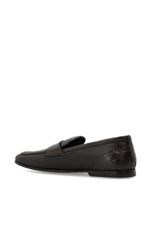 Dolce & Gabbana Kožené mokasíny typu ‘loafers’