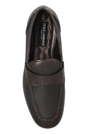 Dolce & Gabbana Kožené mokasíny typu ‘loafers’
