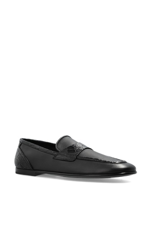 Dolce & Gabbana Leder-Slipper „Erice“