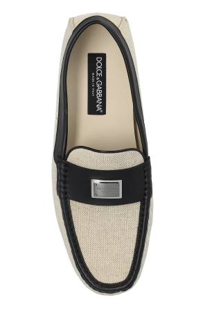 Dolce & Gabbana Mocasines con apliqué con logo grabado
