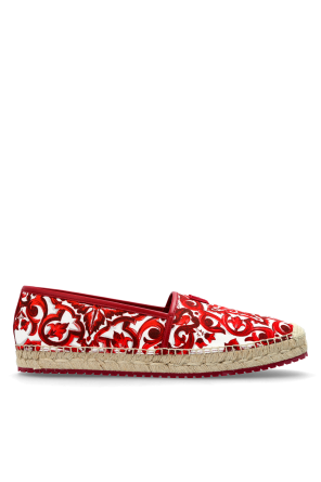 Alpargatas con estampado "Majolica"