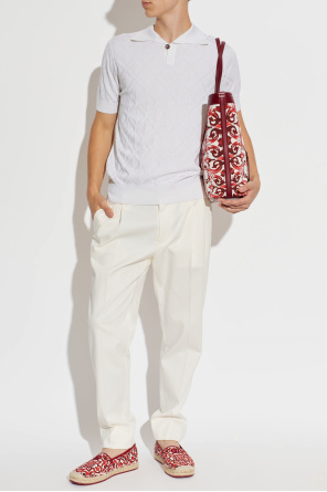 Dolce & Gabbana Espadrilles with "Majolica" pattern