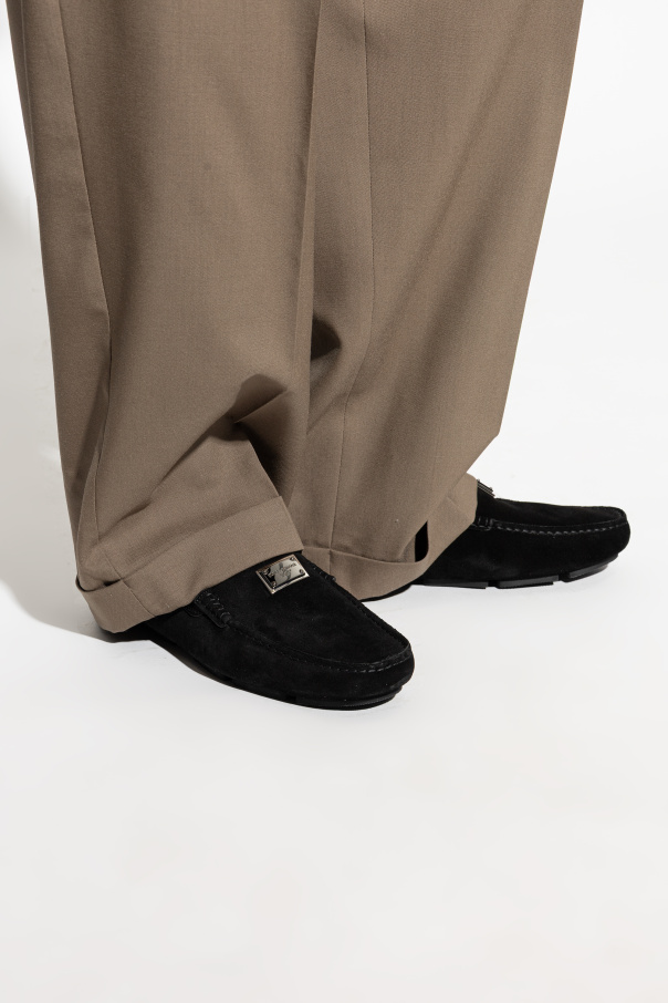 Dolce & Gabbana Leather shoes with logo