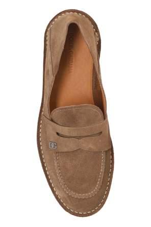 Dolce & Gabbana Suede shoes with logo