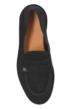 Dolce & Gabbana Suede shoes with logo