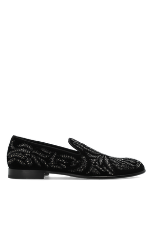 Zapatos con aplicaciones brillantes tipo 'Loafers'