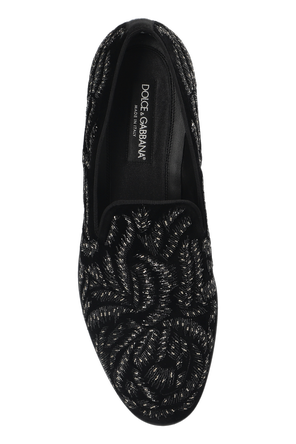 Dolce & Gabbana Shoes with shimmering ‘Loafers’-type embellishments