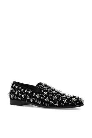 Dolce & Gabbana Shoes with Shimmering ‘Loafers’-Style Embellishments