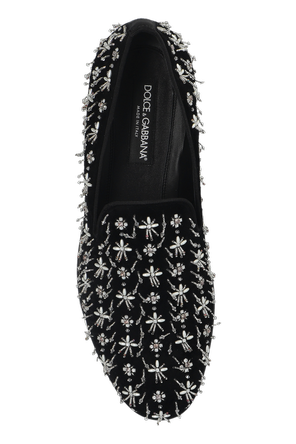 Dolce & Gabbana Shoes with Shimmering ‘Loafers’-Style Embellishments