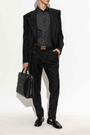 Dolce & Gabbana Sapatos de couro tipo "loafers"