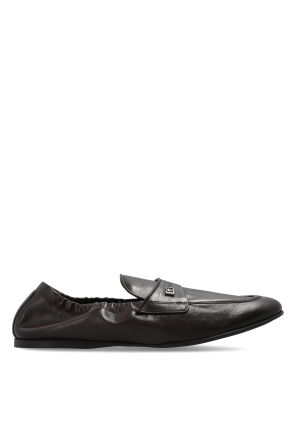 Leather loafers