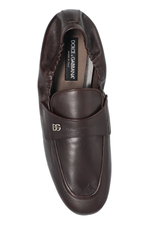 Dolce & Gabbana Sapatos de couro tipo "loafers"