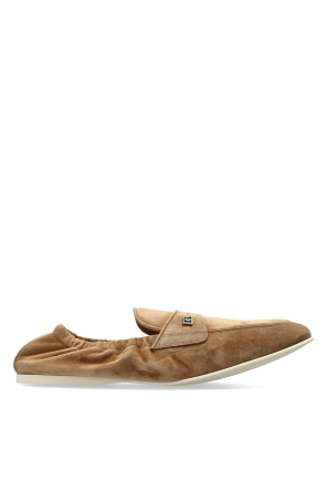 Suede loafers
