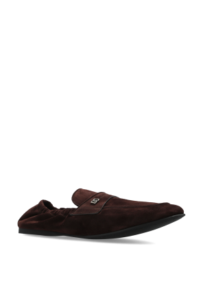 Dolce & Gabbana Sapatos de camurça tipo "loafers"