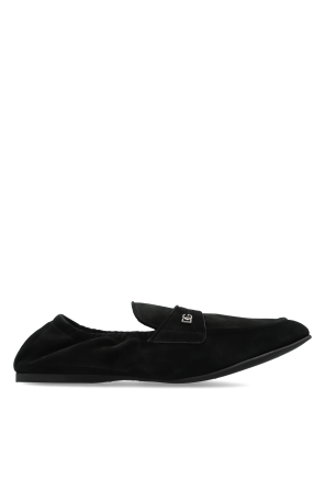 Mocasines de ante tipo `loafers`