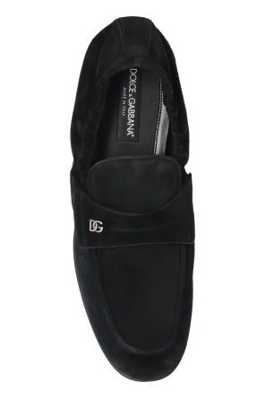 Dolce & Gabbana Sapatos tipo "loafers" em camurça