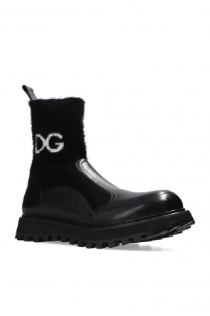 Dolce & Gabbana Boots with logo