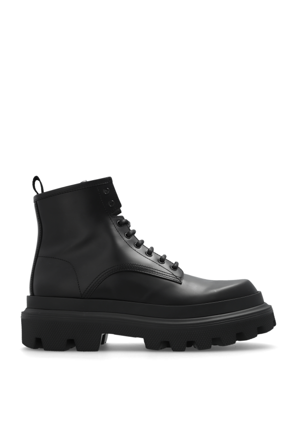 Platform combat boots od Dolce & Gabbana
