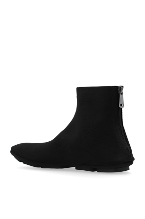 Dolce logo-trim & Gabbana Ankle boots with logo