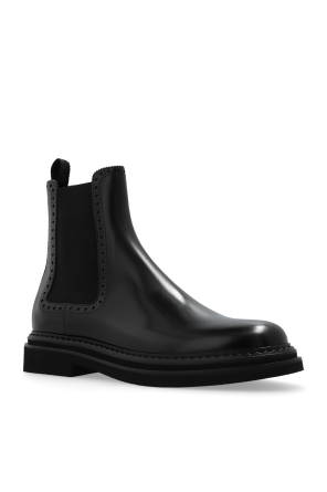 Dolce & Gabbana Leather Chelsea Boots