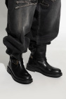 Dolce & Gabbana BLACK Leather biker boots