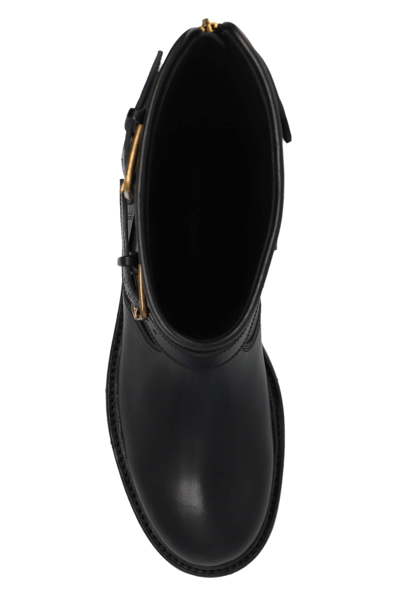 Dolce & Gabbana Leather biker boots